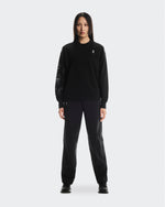 Women's Club Crew Graphic Black | Olive - US 0599