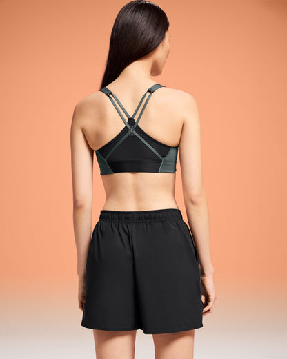 Women's Active Bra Lead | Black - US 1816